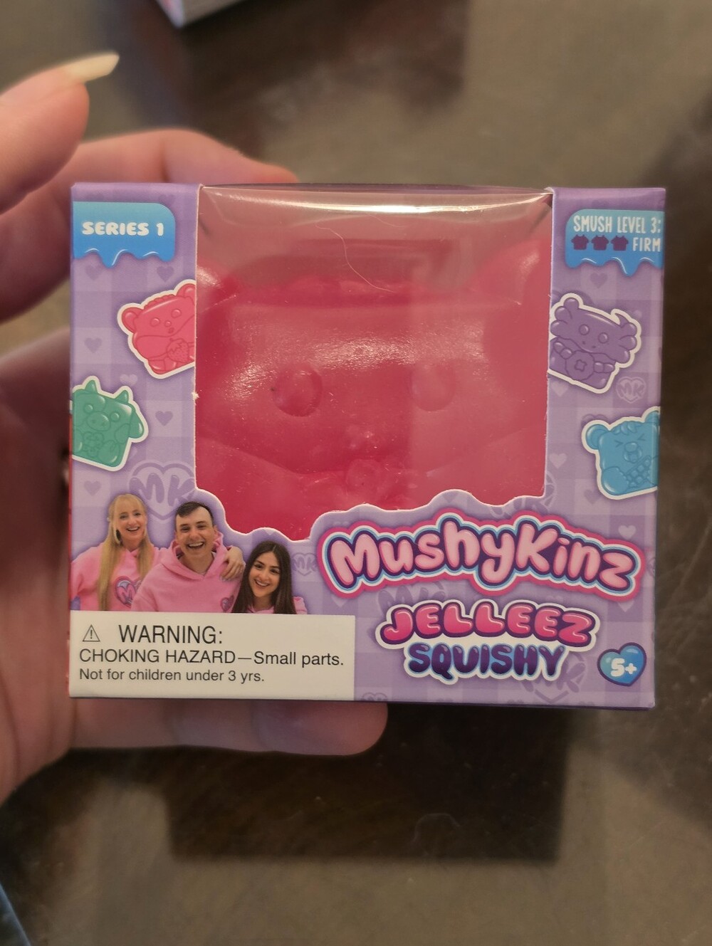 Mushykinz jelleez squishy- Pink